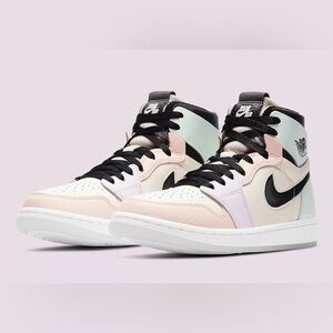 Nike Air Jordan 1 Zoom CMFT Easter Pastel CT0979-101 Womens Size 7